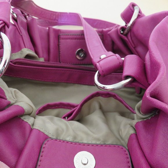 Elegant Magenta Women's Bag - Picture 4 of 7